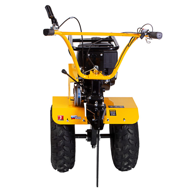 Мотоблок DPT-370-PRO, 7 л.с, ременное сцепление, ширина 90 см, глубина 35 см, фрез 3 х 4, ШОМ, передачи 4В/2Н Denzel в Казани