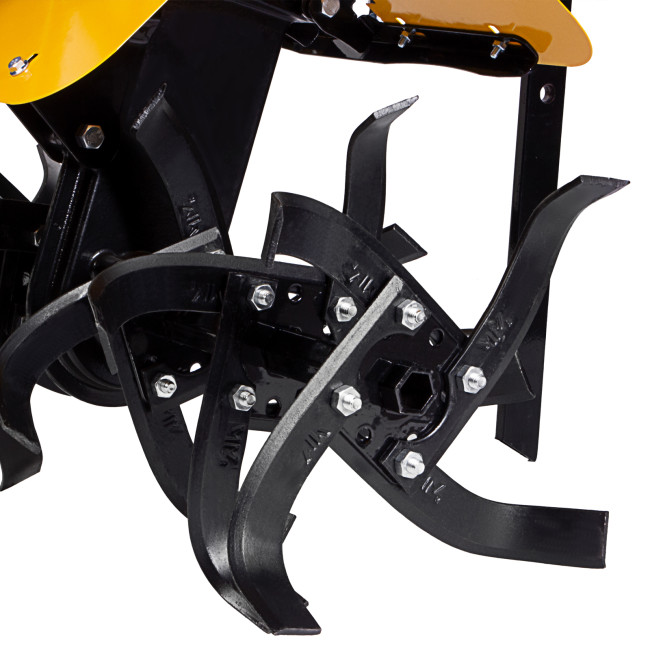 Мотоблок DPT-370-PRO, 7 л.с, ременное сцепление, ширина 90 см, глубина 35 см, фрез 3 х 4, ШОМ, передачи 4В/2Н Denzel в Казани