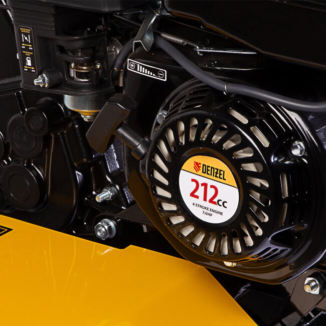 Мотоблок DPT-370-PRO, 7 л.с, ременное сцепление, ширина 90 см, глубина 35 см, фрез 3 х 4, ШОМ, передачи 4В/2Н Denzel в Казани