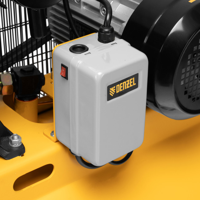 Компрессор воздушный рем. привод BCV 5500-T/270, 5,5 кВт, 270 литров, 850 л/мин Denzel в Казани