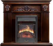 Каминокомплект Provence - Коньяк с очагом Majestic FX Black
