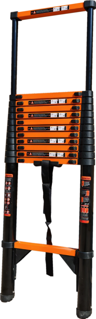 Лестница телескопическая 3,1 м TM-1031С (углеродистая сталь) в Казани Лестница телескопическая 3,1 м TM-1031С (углеродистая сталь) в Казани