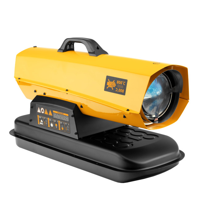 Дизельная тепловая пушка DHG-25i, 25 кВт, 600 м3/ч, прямой нагрев, термостат Denzel в Казани