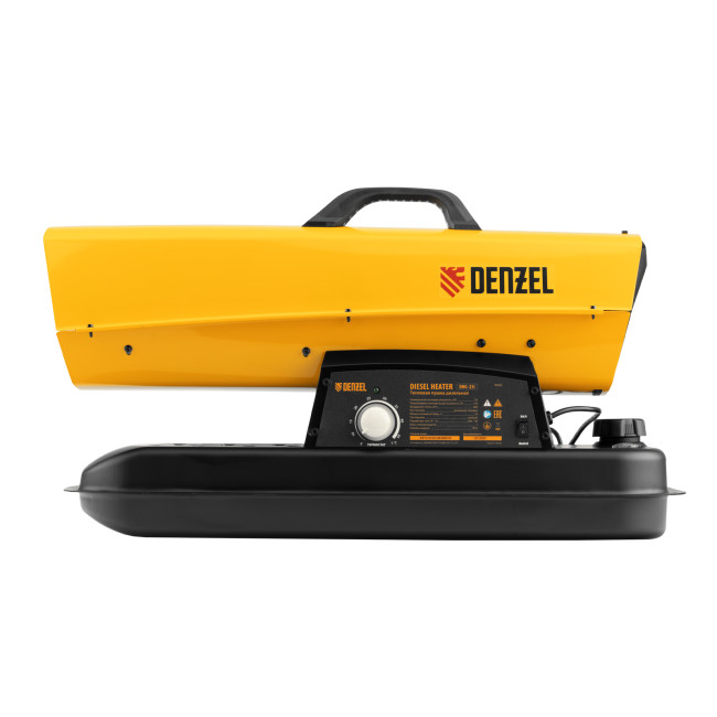Дизельная тепловая пушка DHG-25i, 25 кВт, 600 м3/ч, прямой нагрев, термостат Denzel в Казани