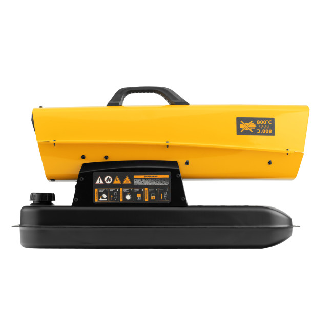 Дизельная тепловая пушка DHG-25i, 25 кВт, 600 м3/ч, прямой нагрев, термостат Denzel в Казани