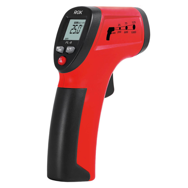 Пирометр RGK PL-8 с поверкой в Казани