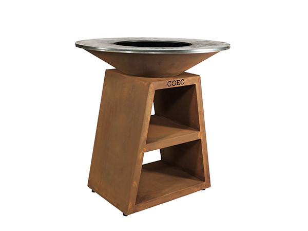 Уличный гриль Coeo TRIO 98 - CORTEN (Высота 100) в Казани