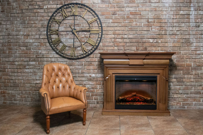 Каминокомплект Torino - Белый с очагом Revillusion RBF30 в Казани