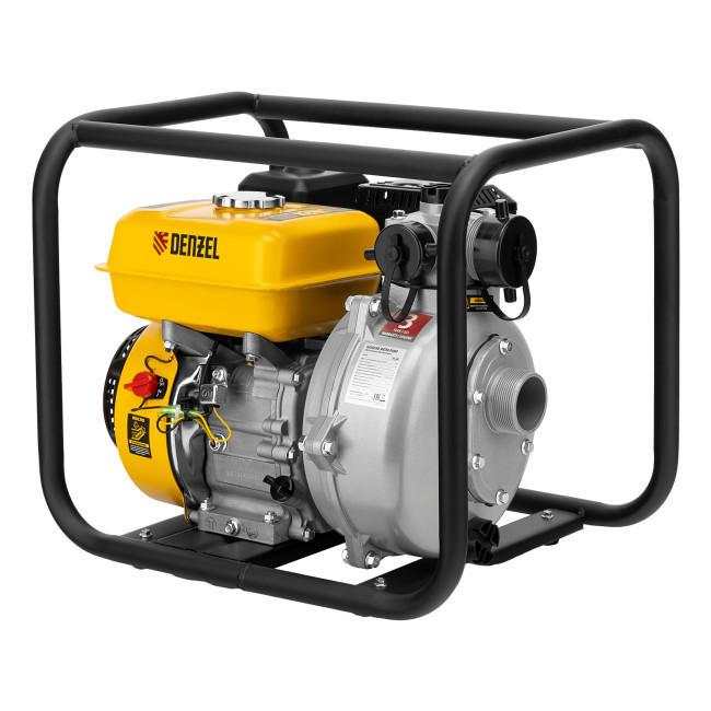 Мотопомпа бензиновая высоконапорная PX-50H, 7 л.с, 2", 600 л/мин, глубина 8 м, напор 65 м Denzel в Казани