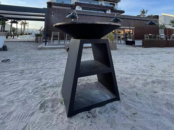 Уличный гриль Coeo TRIO 98 - NOIR (Высота 110) в Казани