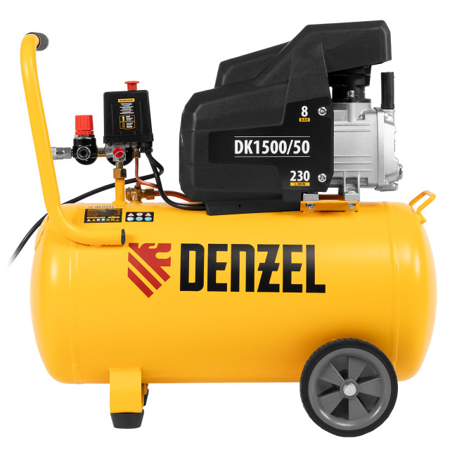 Компрессор воздушный DK1500/50, Х-PRO 1.5 кВт, 230 л/мин, 50 л Denzel в Казани Компрессор воздушный DK1500/50, Х-PRO 1.5 кВт, 230 л/мин, 50 л Denzel в Казани