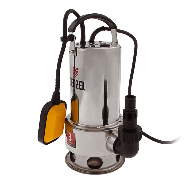 Дренажный насос DP1100X, 1100 Вт, подъем 11 м, 15500 л/ч Denzel в Казани