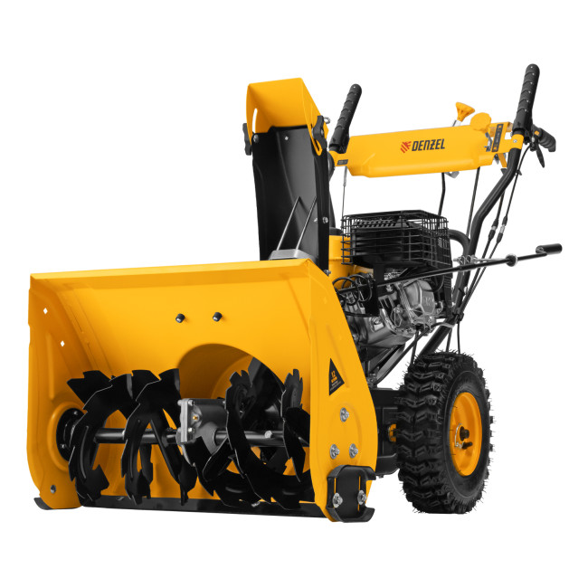 Гибридная снегоуборочная машина с функц. подметания SWB-600, 212 сс, руч. старт, 2 насадки Denzel в Казани