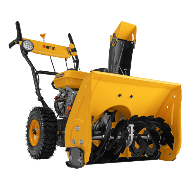 Гибридная снегоуборочная машина с функц. подметания SWB-600, 212 сс, руч. старт, 2 насадки Denzel в Казани