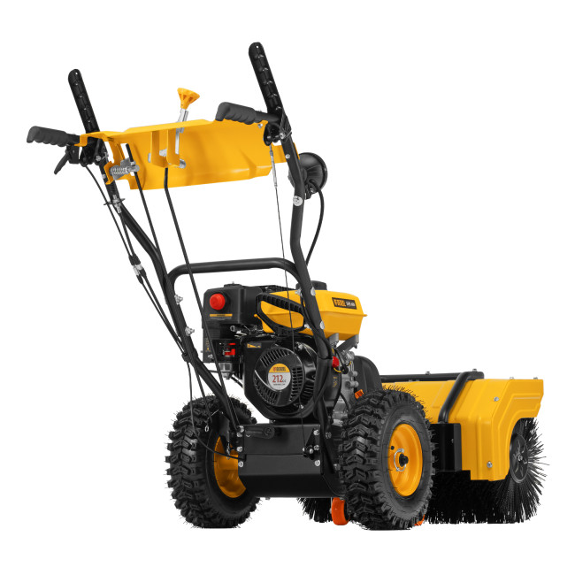 Гибридная снегоуборочная машина с функц. подметания SWB-600, 212 сс, руч. старт, 2 насадки Denzel в Казани