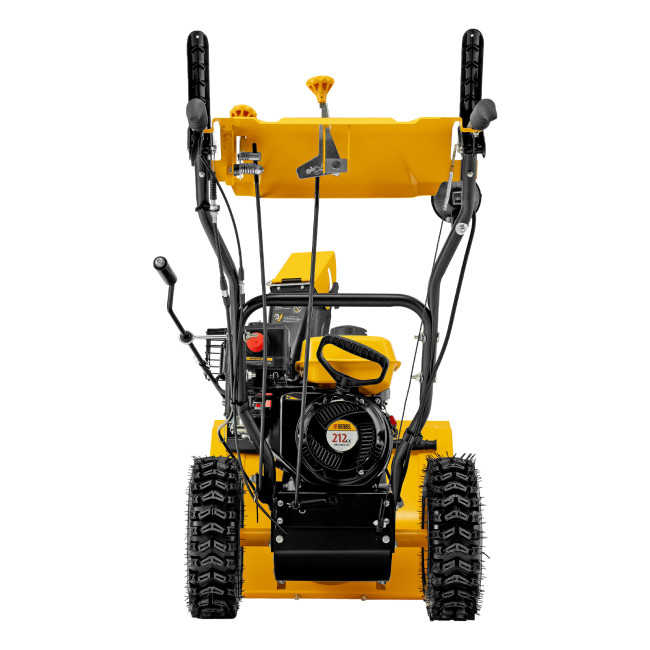 Гибридная снегоуборочная машина с функц. подметания SWB-600, 212 сс, руч. старт, 2 насадки Denzel в Казани