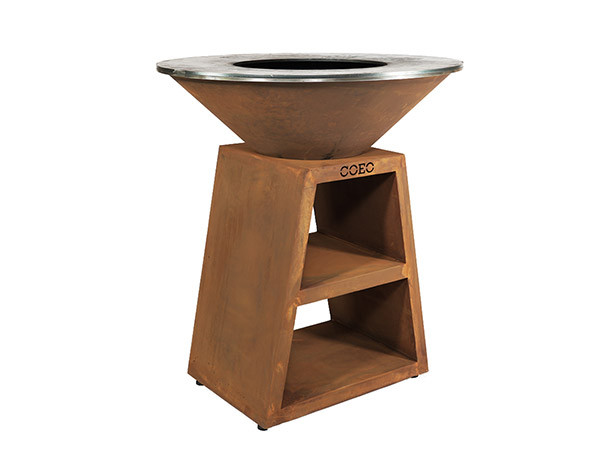 Уличный гриль Coeo TRIO 98 - CORTEN (Высота 110) в Казани