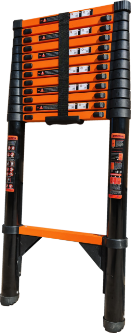 Лестница телескопическая 5м TM-1051С (углеродистая сталь) в Казани