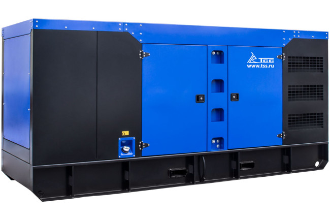 Дизельный генератор ТСС АД-250С-Т400-2РКМ5 ПРОФ в шумозащитном кожухе в Казани