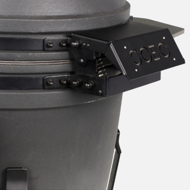 Керамический гриль Coeo Quatro L с тележкой в Казани Керамический гриль Coeo Quatro L с тележкой в Казани