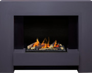 Каминокомплект Tokyo - Graphite Grey с очагом Cassette 600 LNH-INT (с дровами)