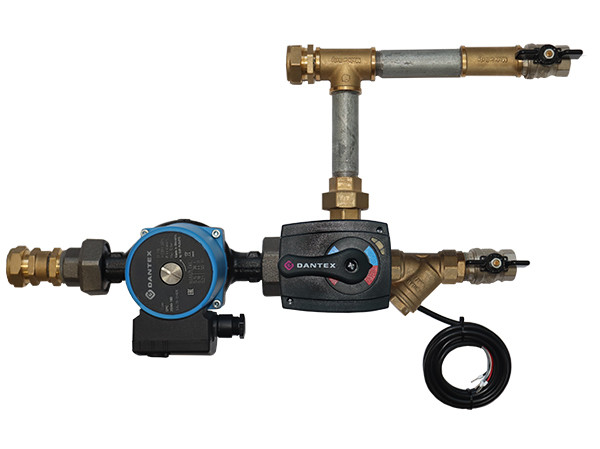 Смесительные узлы для водяных калориферов без байпаса, без гибких подвод в Казани Смесительные узлы для водяных калориферов без байпаса, без гибких подвод в Казани