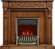 Каминокомплект Neapol - Дуб антик с очагом Aspen Gold