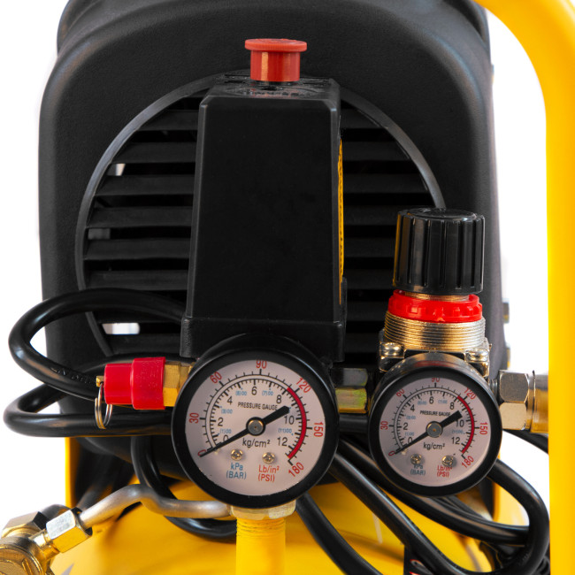 Компрессор воздушный DLC1300/24 безмасляный 1.3 кВт, 24 литра, 206 л/мин Denzel в Казани