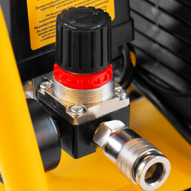 Компрессор воздушный DLC1300/24 безмасляный 1.3 кВт, 24 литра, 206 л/мин Denzel в Казани