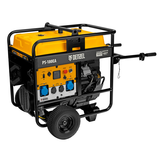 Генератор бензиновый PS-180EA, 18 кВт,230 В, 65л, разъём ATS,эл.старт Denzel в Казани Генератор бензиновый PS-180EA, 18 кВт,230 В, 65л, разъём ATS,эл.старт Denzel в Казани