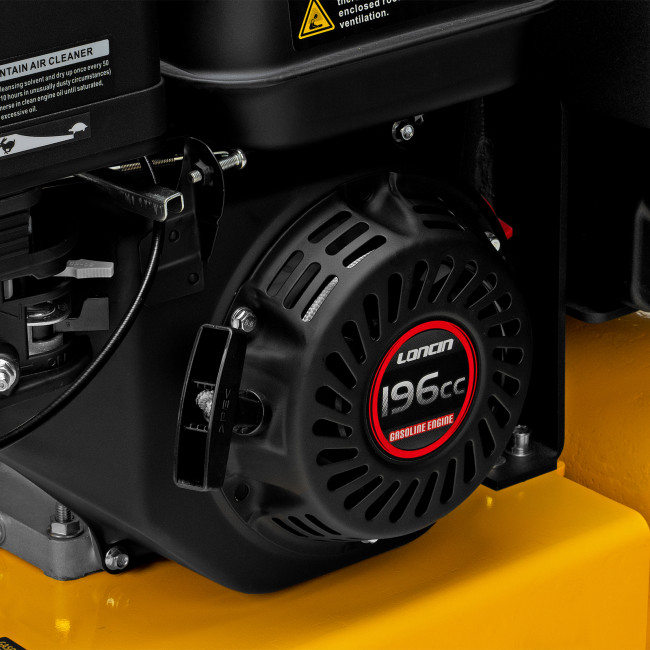 Виброплита бензиновая VC-30W, 30 кН, 60*45 см, 196 см3, бак для воды Denzel в Казани