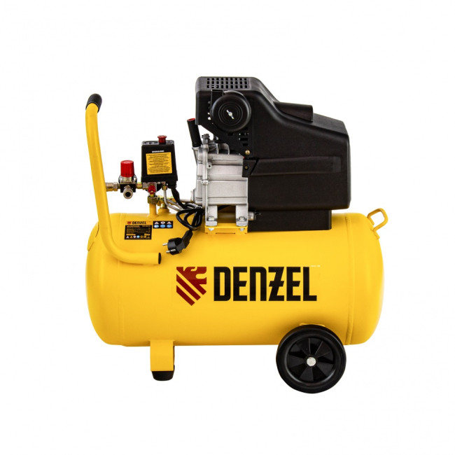 Компрессор воздушный прямой привод DC1700/50, 1.7 кВт, 50 литров, 260 л/мин Denzel в Казани Компрессор воздушный прямой привод DC1700/50, 1.7 кВт, 50 литров, 260 л/мин Denzel в Казани