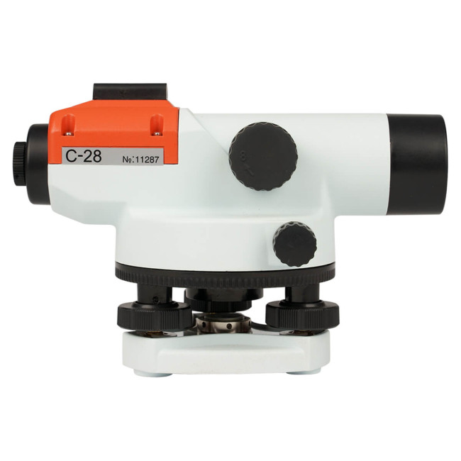 Комплект оптический нивелир RGK C-28 с поверкой + штатив S6-N + рейка AMO S3 в Казани