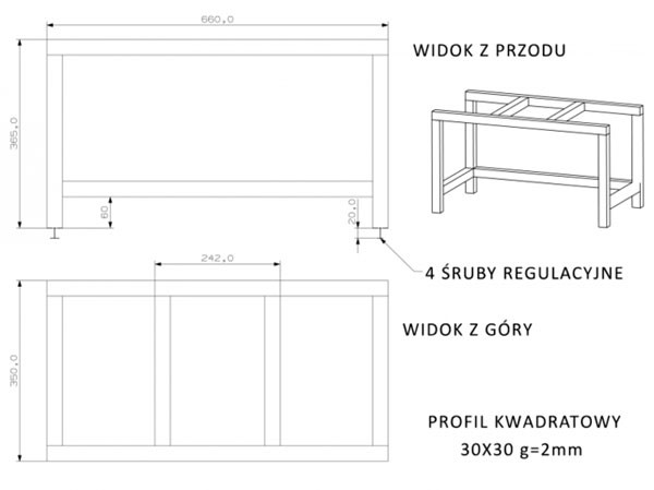 Подставка под каминные топки W1-W15 в Казани