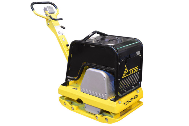 Виброплита реверсивная TSS-CP-420 (гидравлический привод, электростарт, АКБ) в Казани