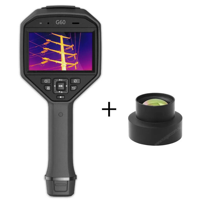 Тепловизор HIKMICRO G60 в комплекте с дополнительным объективом HM-G605-LENS + поверка в Казани