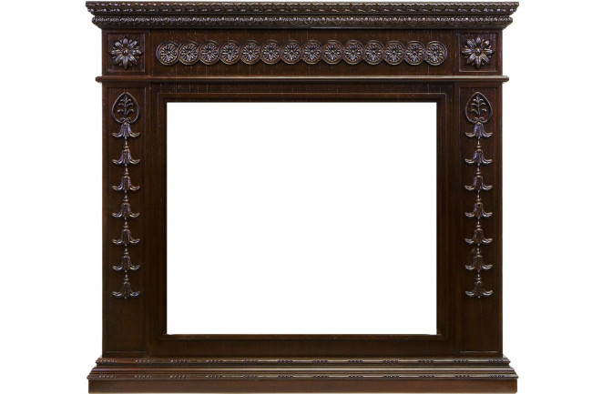 Каминокомплект Milan - Темный дуб с очагом Symphony 26'' DF2624L-INT в Казани