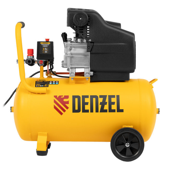 Компрессор воздушный, прямой привод DC1500/50, 1.5 кВт, 50 литров, 220 л/мин Denzel в Казани Компрессор воздушный, прямой привод DC1500/50, 1.5 кВт, 50 литров, 220 л/мин Denzel в Казани