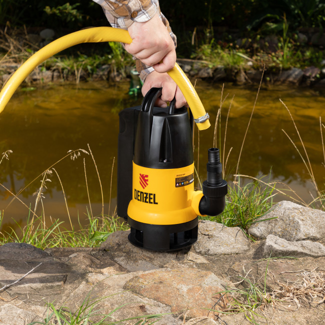 Дренажный насос DP800A, 800 Вт, подъем 5 м, 13000 л/ч Denzel в Казани