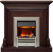 Каминокомплект Bradford - Темный дуб с очагом Chesford