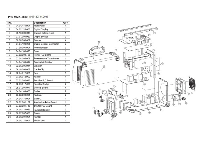 Сварочный инвертор TSS PRO MMA-250D в Казани