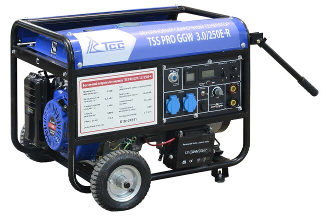 Бензиновый сварочный генератор TSS PRO GGW 3.0/250E-R в Казани