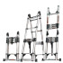 Лестница телескопическая трансформер нержавеющая сталь 3,3/6,6 м TM-5066CC в Казани Лестница телескопическая трансформер нержавеющая сталь 3,3/6,6 м TM-5066CC в Казани