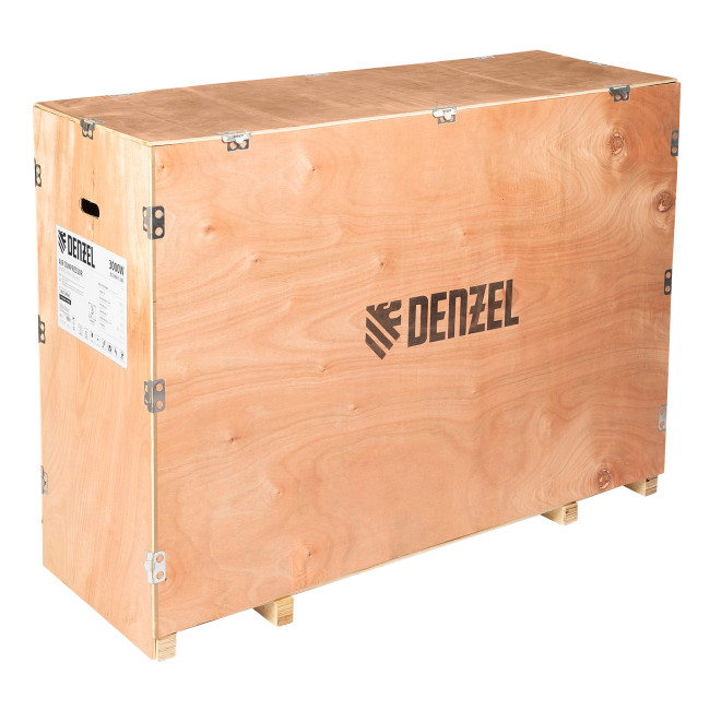 Компрессор воздушный BCI3000-T/200, ременный привод , 3.0 кВт, 200 литров, 530 л/мин Denzel в Казани