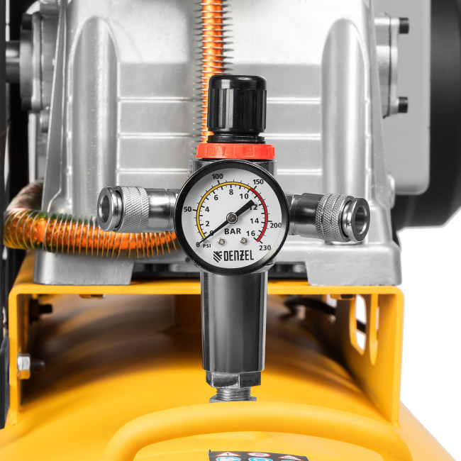 Компрессор воздушный BCI3000-T/200, ременный привод , 3.0 кВт, 200 литров, 530 л/мин Denzel в Казани