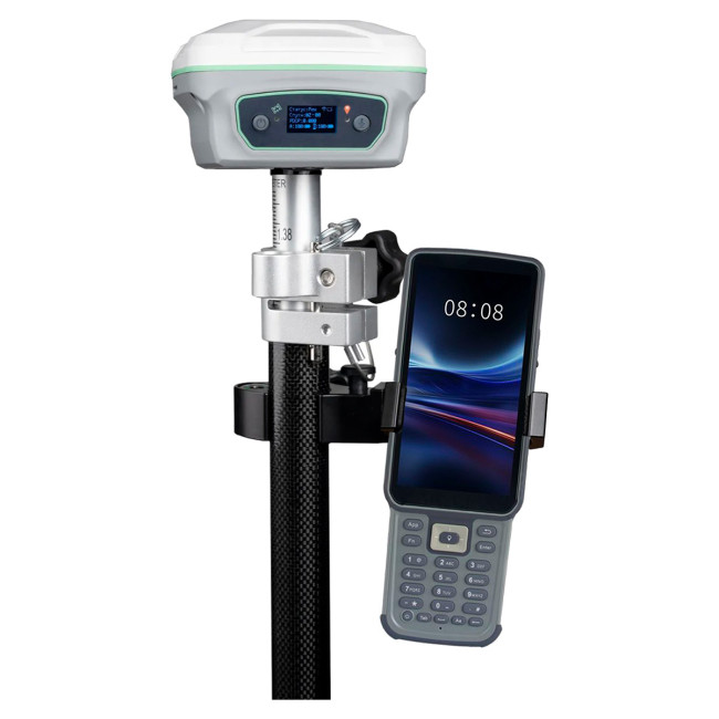 Комплект GNSS-приёмник RGK SR1 с контроллером RGK SC100 и вехой RGK GLS 25 в Казани