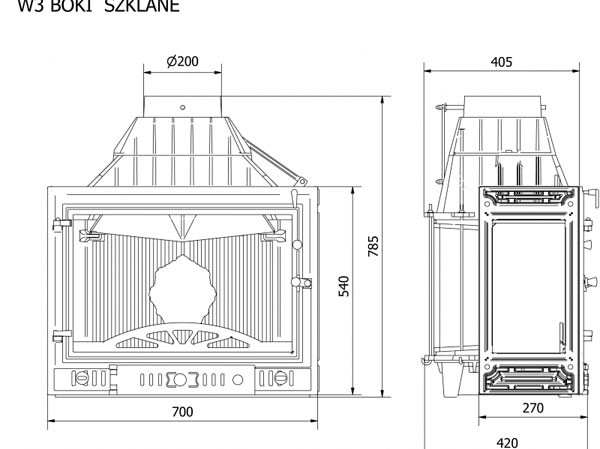 KAWMET W3PB-правое (2 стекла) 16,7 кВт в Казани KAWMET W3PB-правое (2 стекла) 16,7 кВт в Казани