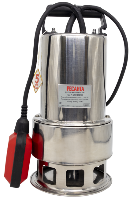 Дренажный насос Ресанта НД-15500Н/35 в Казани