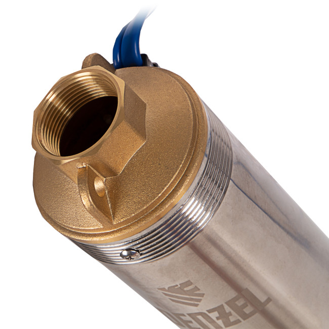 Скважинный насос DWC-4-80, центробежный, диаметр 4", 1500 Вт, 5700 л/ч, напор 80 м Denzel в Казани