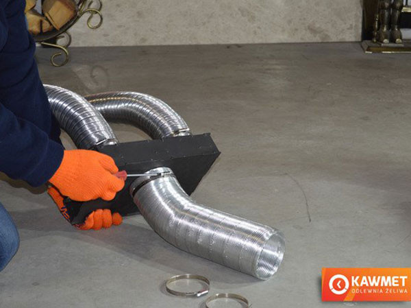 Адаптер стальной для подвода наружного воздуха к модели W17 16.1 кВт в Казани Адаптер стальной для подвода наружного воздуха к модели W17 16.1 кВт в Казани